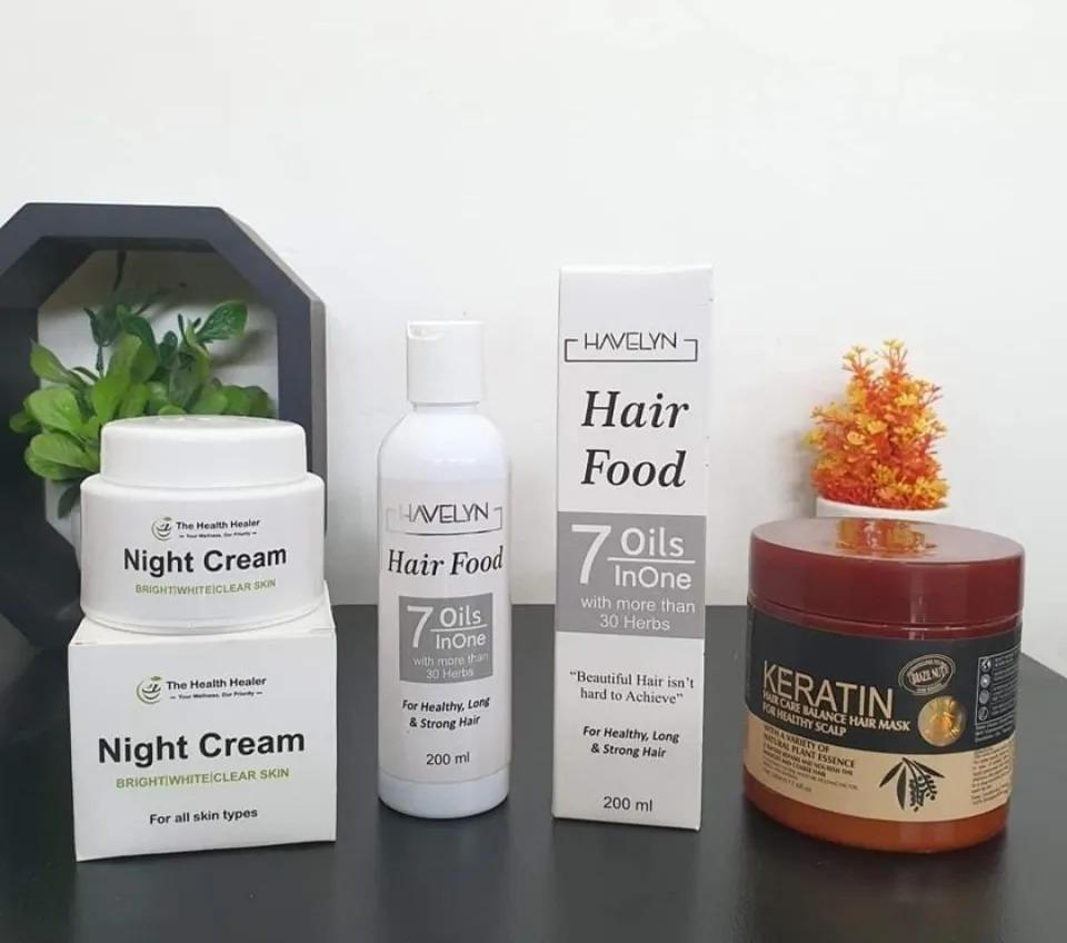 Collagen Hair Mask & Hair Food Pack of 2