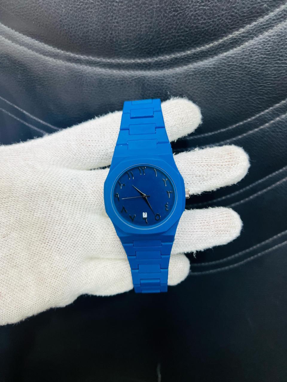 Light Gray Ceramic Watch for Men Pakistan