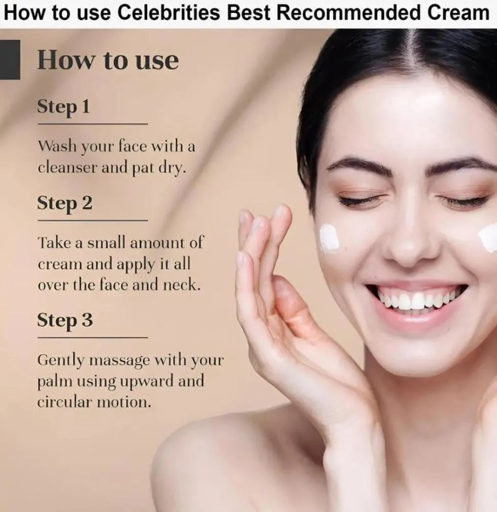 2 in 1 Night Cream & Whitening Set for All Skin Types