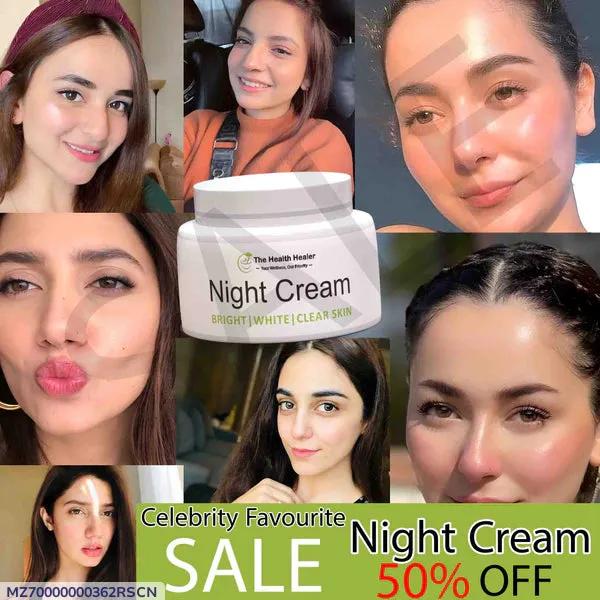 Night Cream Whitening Brightening All Skin Types