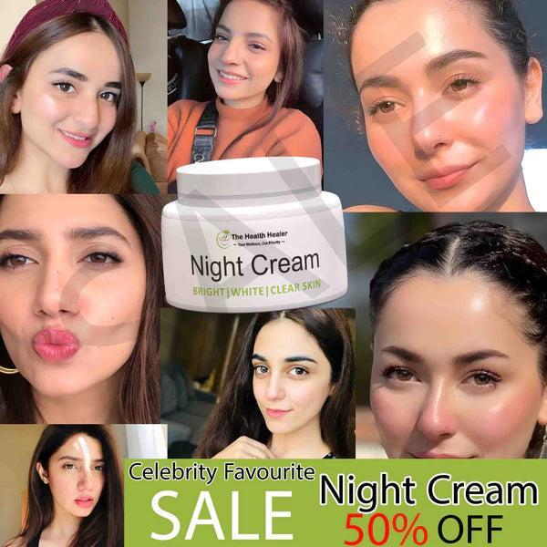 Night Cream Whitening Brightening All Skin Types
