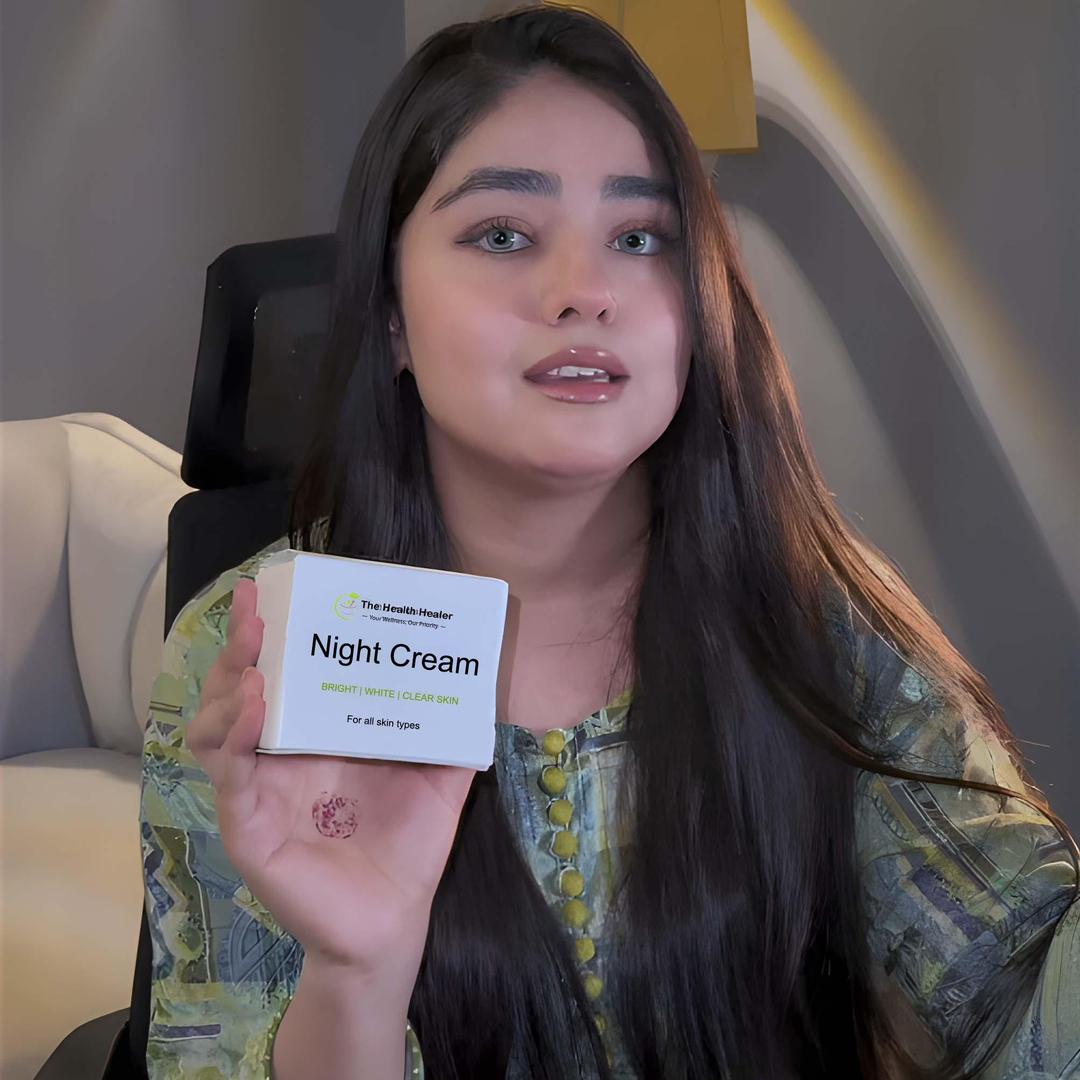 Night Cream Whitening Brightening All Skin Types